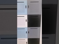 8 باب صندوق بريد خزانة فولاذي مكتب ملف خزانة H1850 * W900 * D450mm