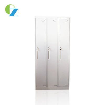 3 Doors RAL Steel Locker Cabinet For Junior Senior School Students