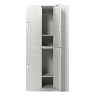 D450mm SPCC 6 Door Steel Locker Metal Storage Cabinet Office Locker Almirah