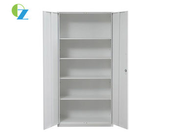 Professional 5 Layer Steel Office Cupboard , Metal Filing Cabinet Floor Mounted